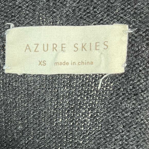 ARITZIA Azure Skies Lenox Angora Cashmere Blend Cardigan Slouchy Charcoal XS - Picture 5 of 7